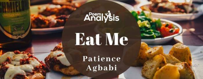 Eat me by patience agbabi