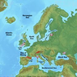 Europe bodies of water quiz